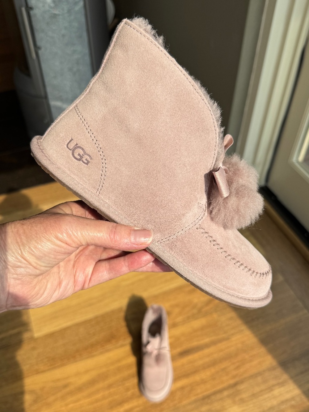 New UGG Kallen Slipper Bootie - Dusk Pink (Size 6)